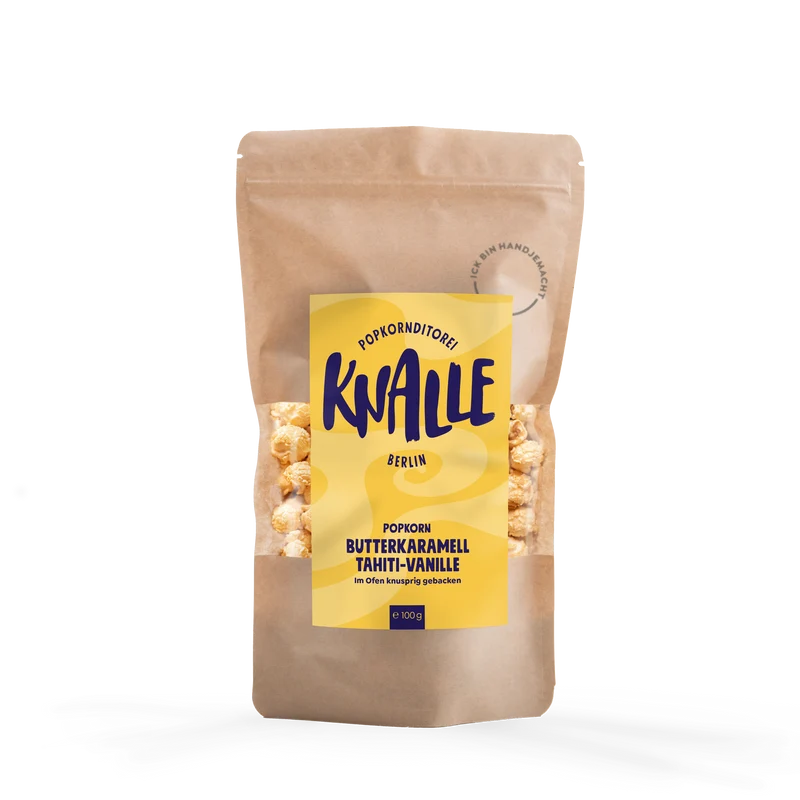 Butterkaramell Tahiti-Vanille Popcorn