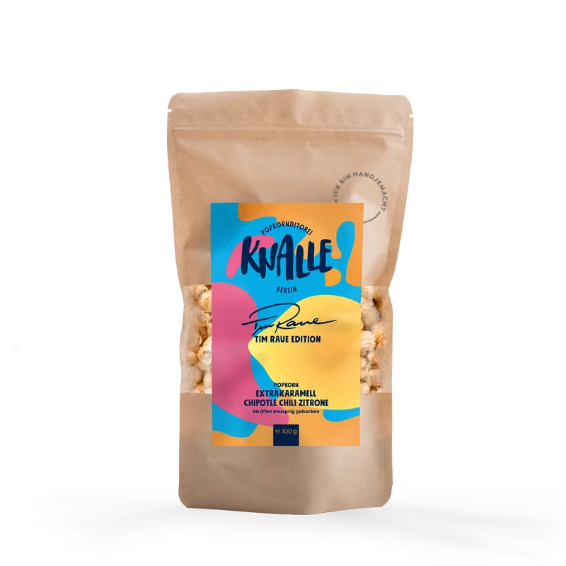 Extrakaramell Chipotle Chili Zitrone Popcorn – limitierte Tim Raue Edition